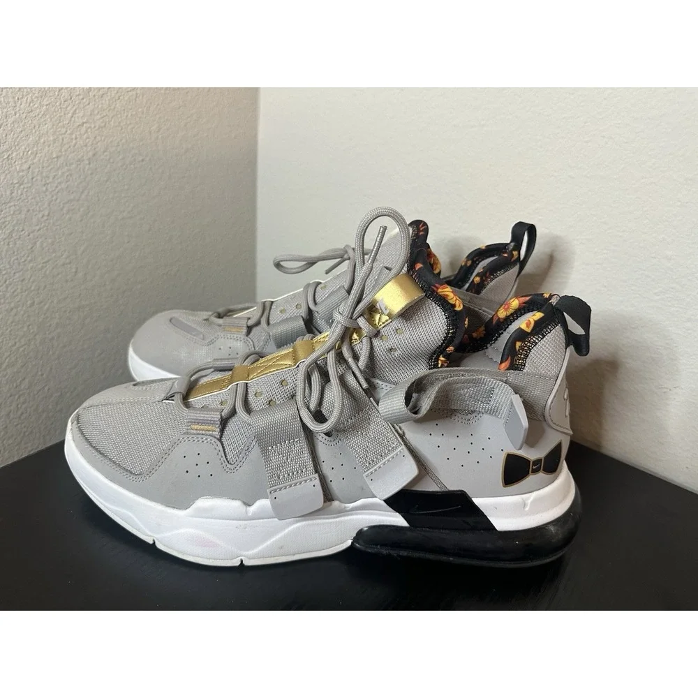 Size 11.5 - Nike Air Force Edge 270 Gel Grey Shoes Sneakers Mens